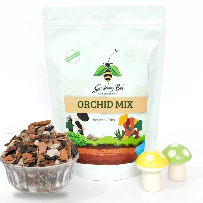 Orchid Soil Mix, Chunkiest Potting, Ready to use Mixture, Combo with Moss Grass, 100% Natural and Organic, Tall Shiny Orchids, Essential & Powerful
