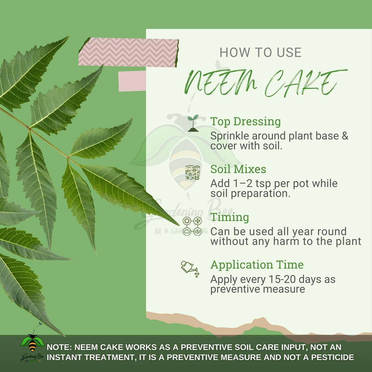 Neem Cake Powder Form, 100% Natural and Organic, Pest Resistant, for Plants, Succulent, Cactus, Orchids, Garden, Neem Khali, Contains Min 5% Neem Oil