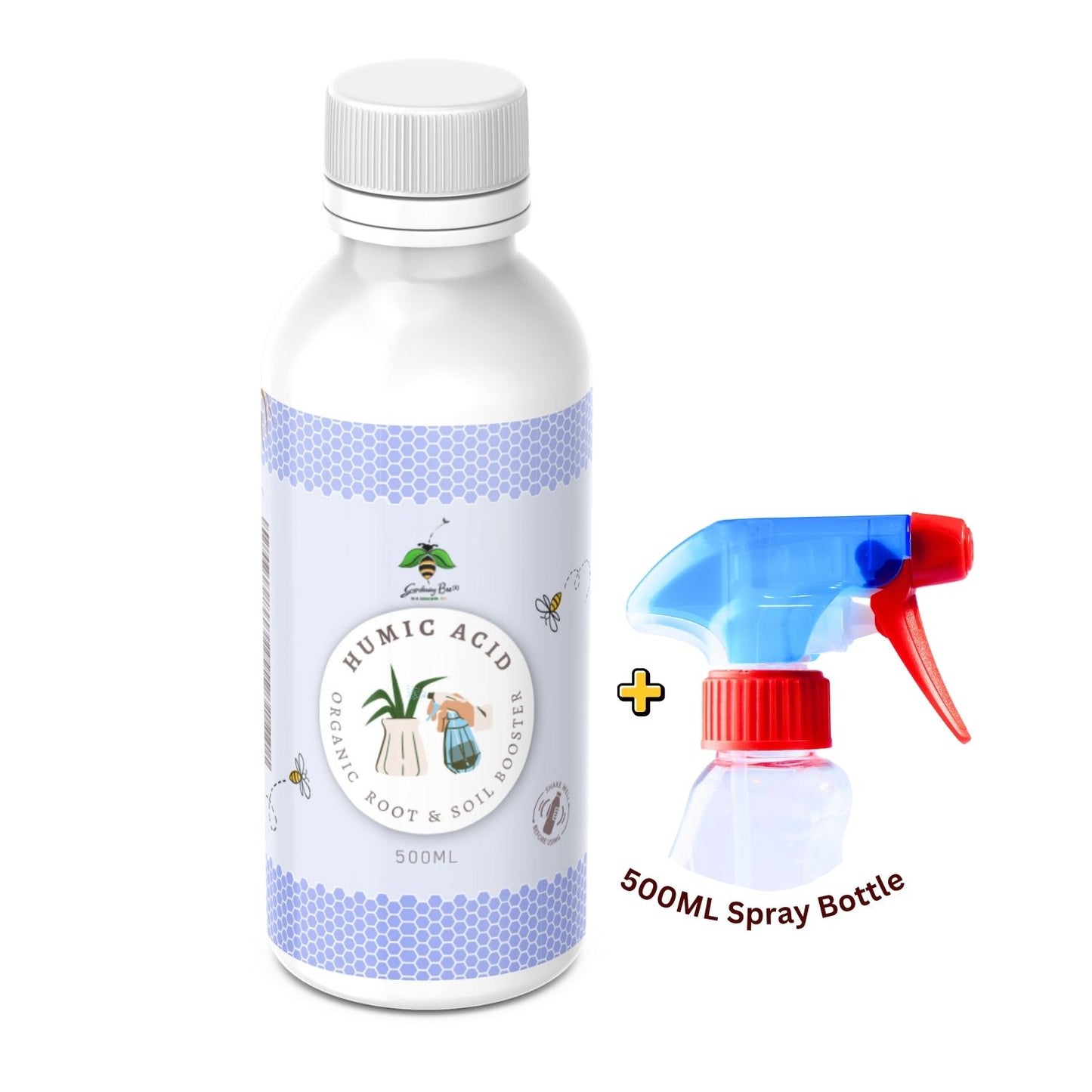 Gardening Bee Humic Liquid – Concentrated Organic Fertilizer and Soil Conditioner (100 ML)