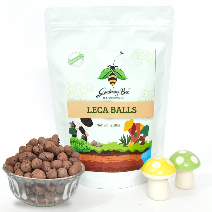 Gardening Bee Leca Balls 8-15mm – Lightweight Clay Aggregate for Superior Drainage (1 Kilogram)