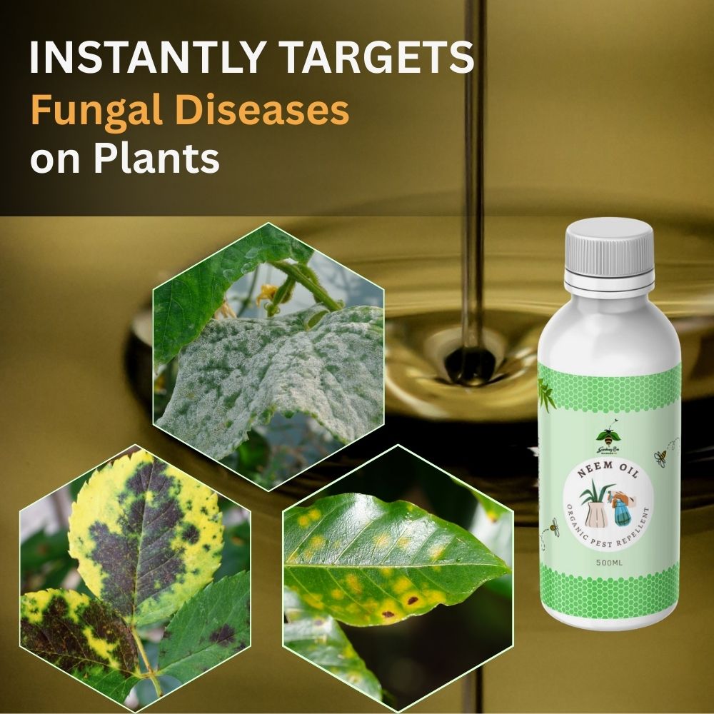 Gardening Bee Neem Oil Organic Plant Protector & Natural Pest Repellent (100 ML)