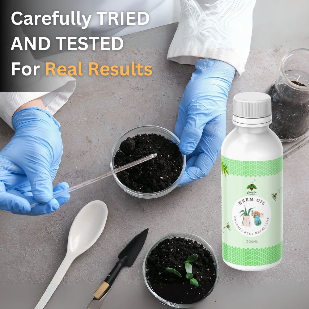 Gardening Bee Neem Oil Organic Plant Protector & Natural Pest Repellent (100 ML)